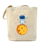 Космонавт и Луна