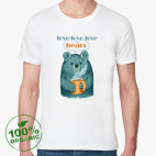 Мужская футболка органик