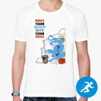 Мужская спортивная футболка