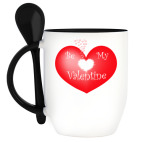 Кружка с ложкой