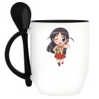 Кружка с ложкой