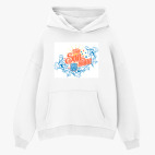 Толстовка худи оверсайз