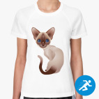 Женская спортивная футболка