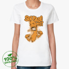 Женская футболка органик