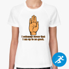 Женская спортивная футболка