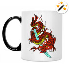 Кружка-хамелеон