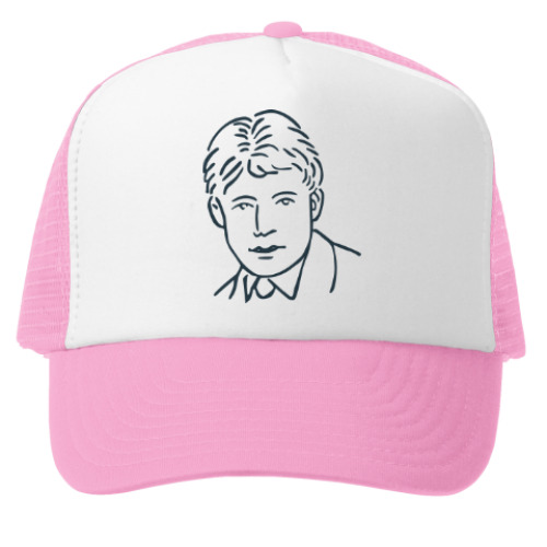 Кепка-тракер с принтом Есенин