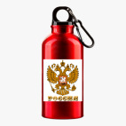 Металлическая бутылка 400 мл UV-DTF