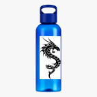 Прозрачная спортивная бутылка