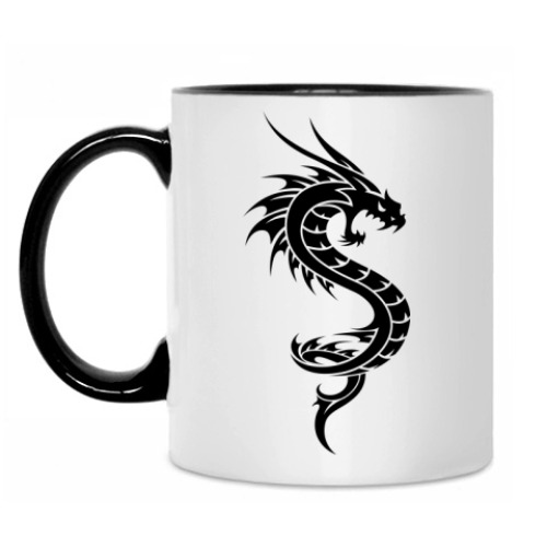 Кружка с принтом Dragon S