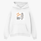 Толстовка худи оверсайз