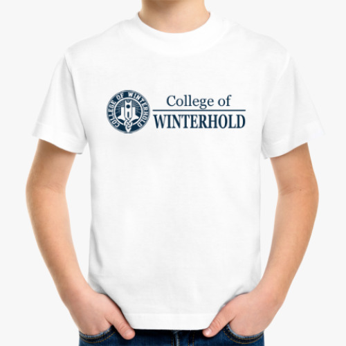 Детская футболка Skyrim . College of Winterhold