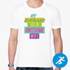 Мужская спортивная футболка