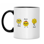 Кружка двухцветная