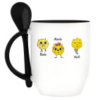 Кружка с ложкой