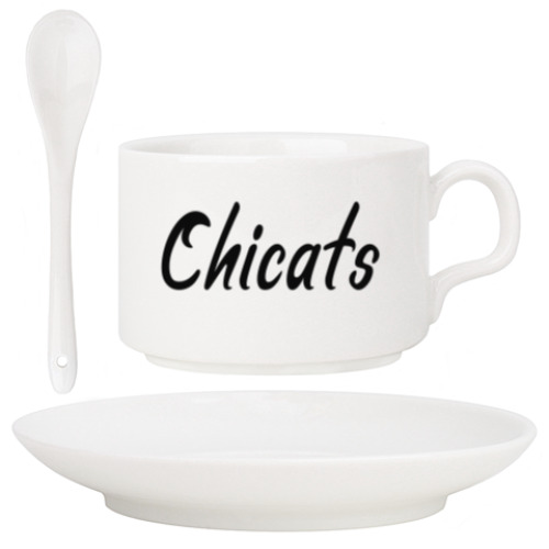 Кофейный набор КОТЯТА-ЦЫПЛЯТА