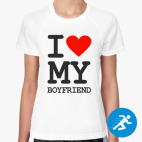 Женская спортивная футболка