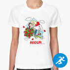 Женская спортивная футболка