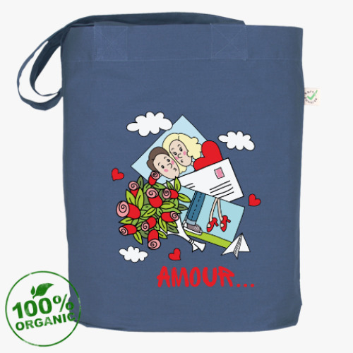 Сумка шоппер С тобой в облаках