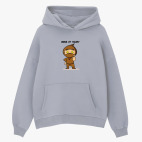 Толстовка худи оверсайз