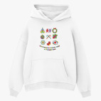 Толстовка худи оверсайз