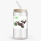 Банка с бамбуковой крышкой