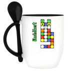 Кружка с ложкой