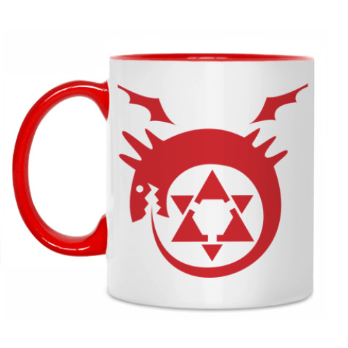 Кружка с принтом FMA 01