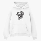 Толстовка худи оверсайз