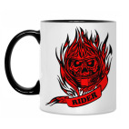 Кружка двухцветная