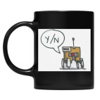 Кружка цветная UV-DTF