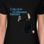 I believe in commander Shepard (paragon)