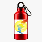 Металлическая бутылка 400 мл UV-DTF