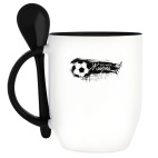 Кружка с ложкой