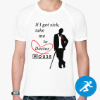 Мужская спортивная футболка