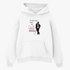 Толстовка худи оверсайз