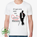 Мужская футболка органик