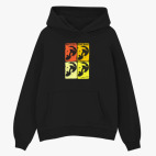 Толстовка худи оверсайз