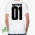 Женская футболка органик