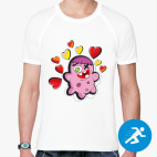 Мужская спортивная футболка