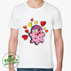 Мужская футболка органик