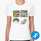 Женская спортивная футболка
