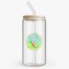 Банка с бамбуковой крышкой