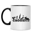 Кружка двухцветная