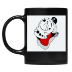 Кружка цветная UV-DTF