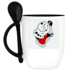 Кружка с ложкой