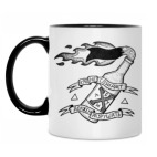 Кружка двухцветная