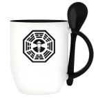 Кружка с ложкой