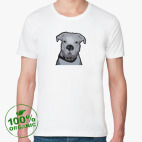 Мужская футболка органик