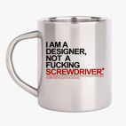 Кружка металлическая